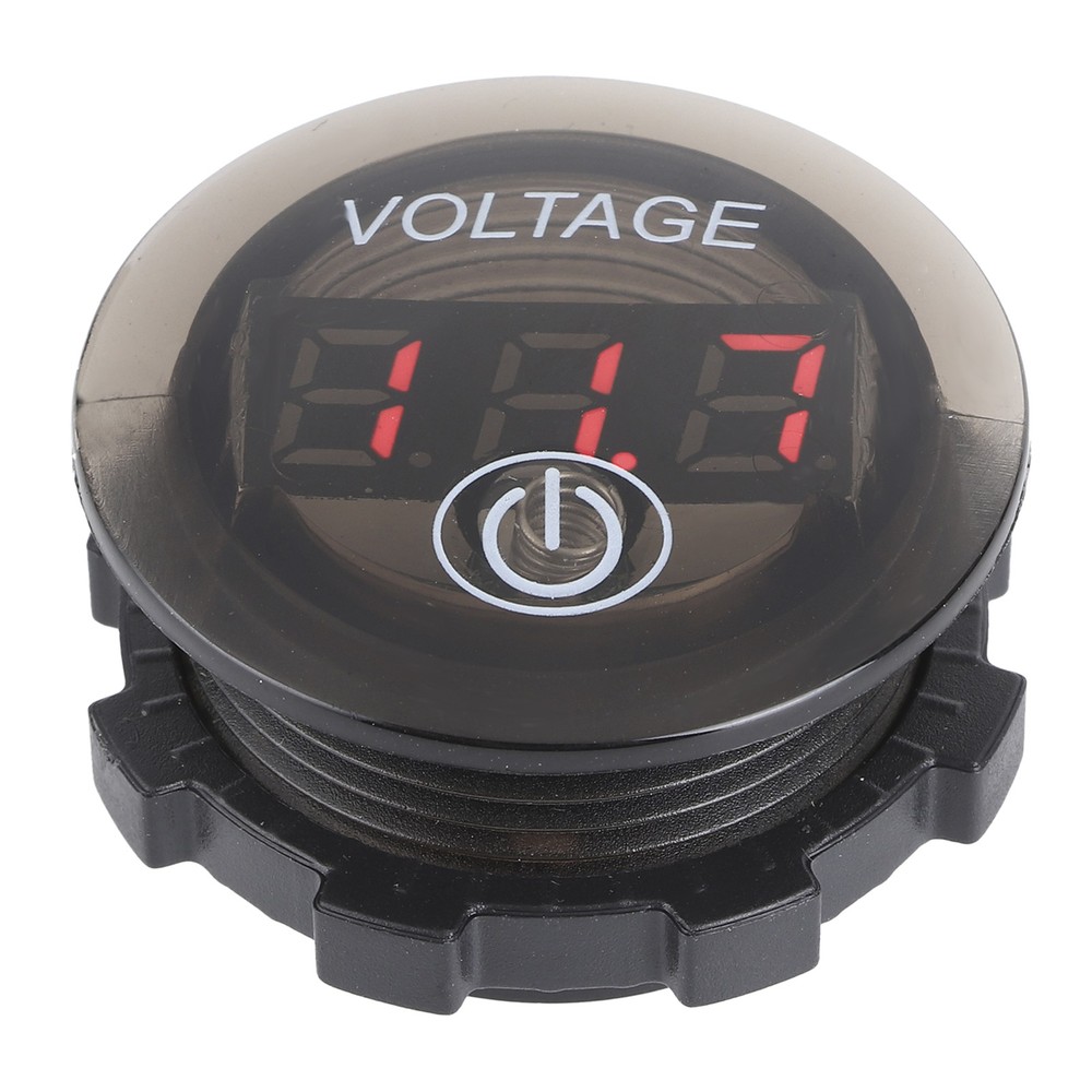 Digital Voltmeter Voltage Meter Universal With Touch Switch For Car Motorcy JGRR