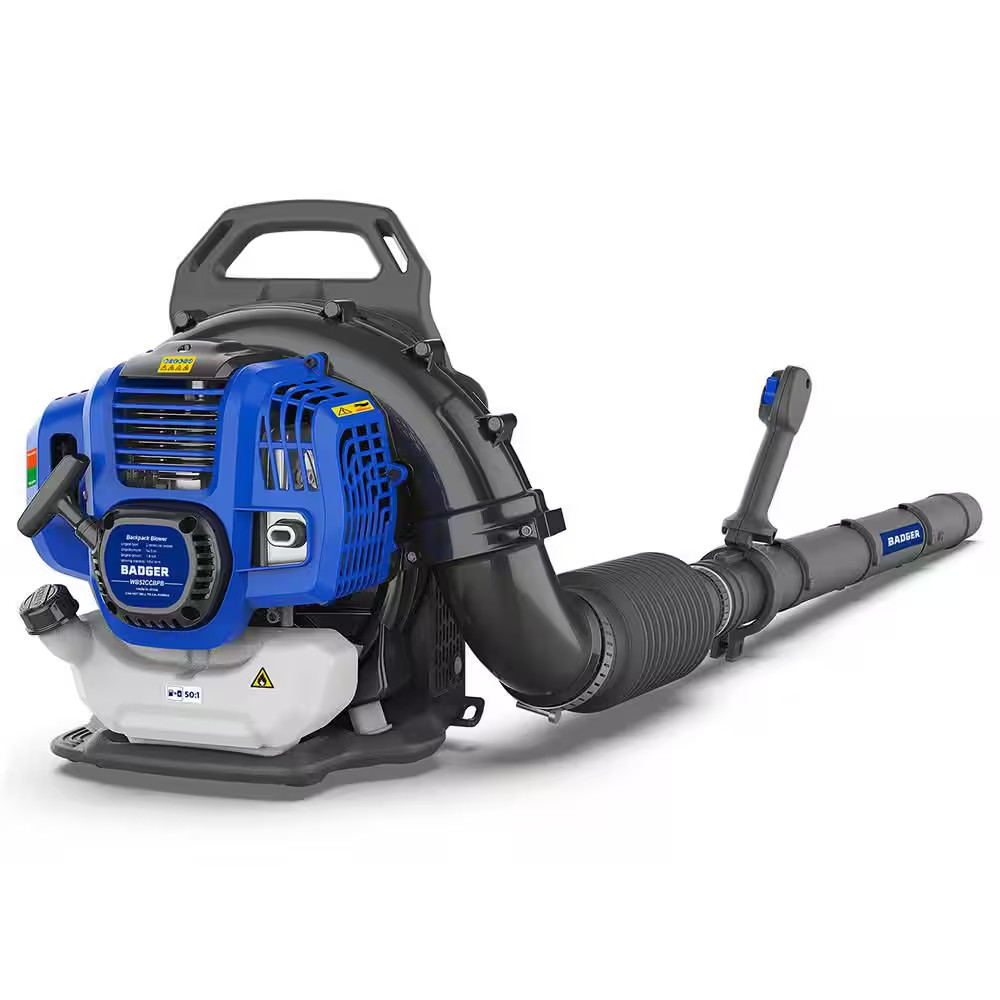 Gas 53Cc Backpack Blower 175MPH 855CFM