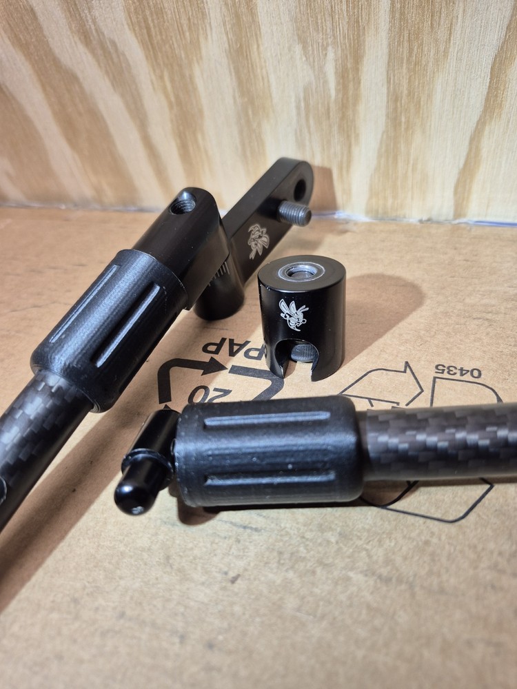 B Stinger 8 Degree Qd Mount With side Bar Mount & 2 Catalyst Stabilizers