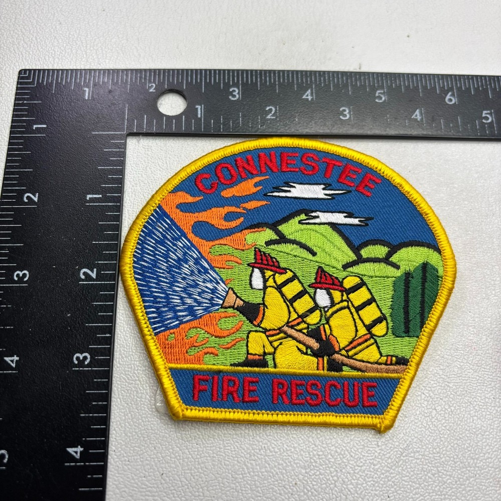 CONNESTEE FIRE & RESCUE Patch (Firefighter) 55a8