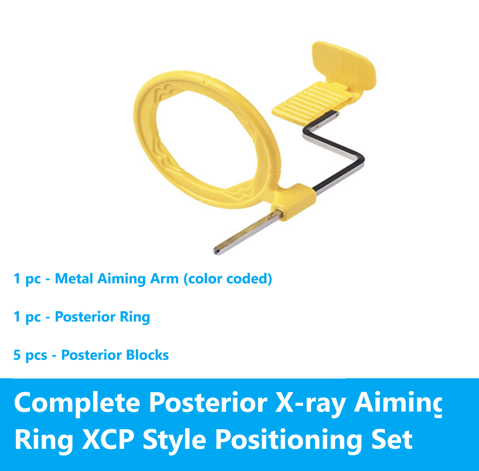Dental X-Ray Rinn XCP DS Replacement Parts Posterior Arm Ring Anterior Bitewing