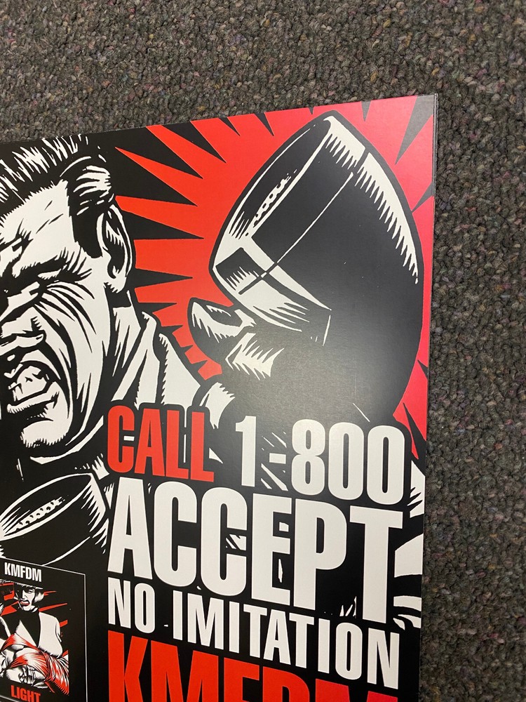 KMFDM Light 11x17 Poster Print