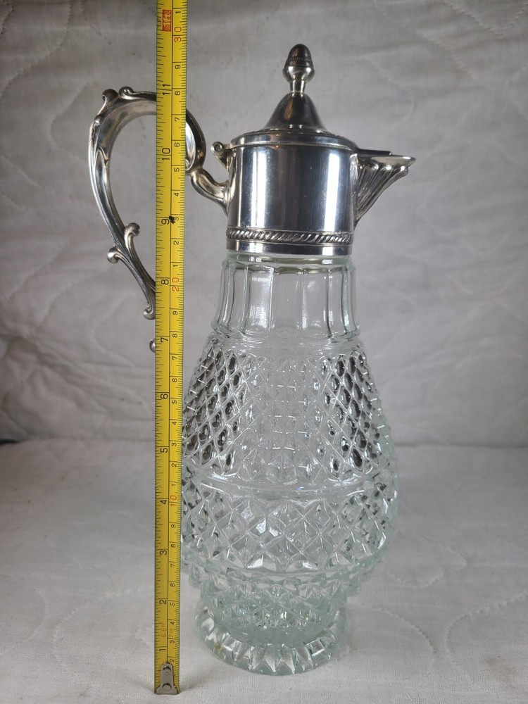 Sheraton Water Pitcher/Decanter-Silver Plate