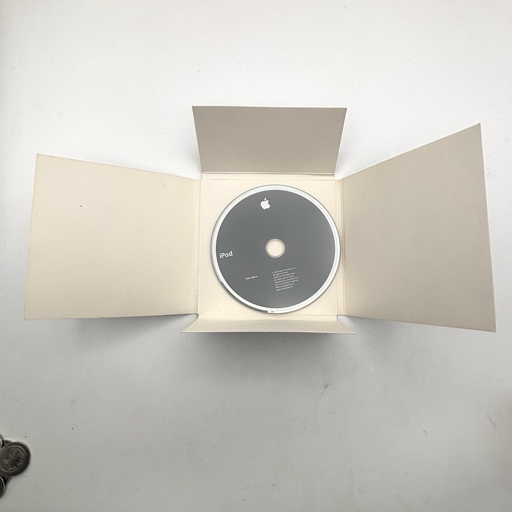 Vintage Apple iPod Installation Software CD-ROM (2003) – 2Z691- 4964A