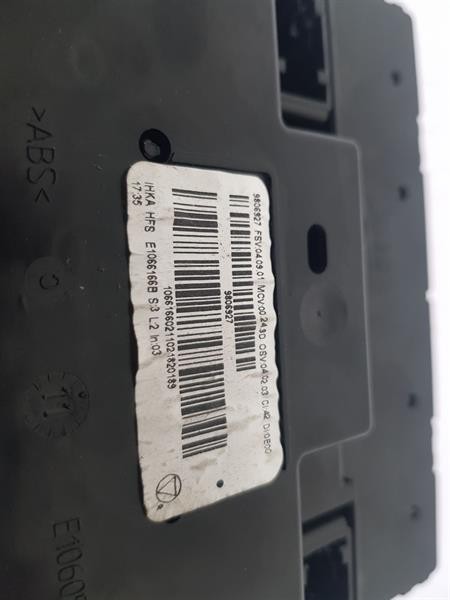 2011 MINI COUNTRYMAN HEATER CONTROL PANEL ASSEMBLY 9806927
