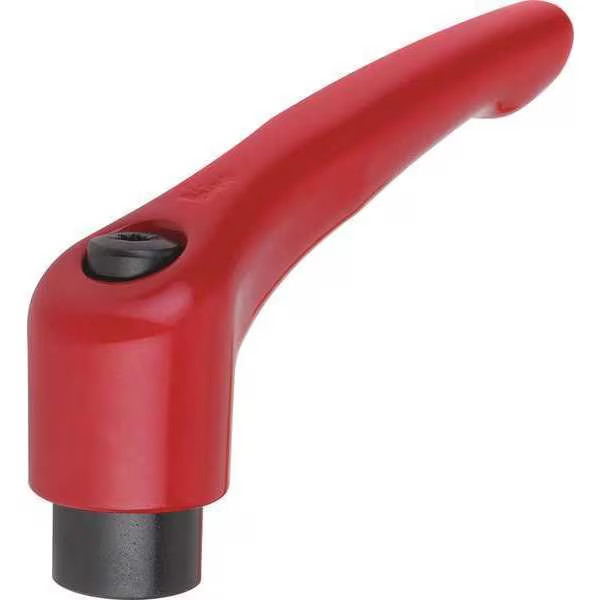 Kipp Adjustable Handle Size: 2, M8, Traffic Red, NEW