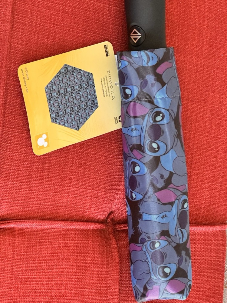 Disney Stitch Compact Umbrella Bioworld
