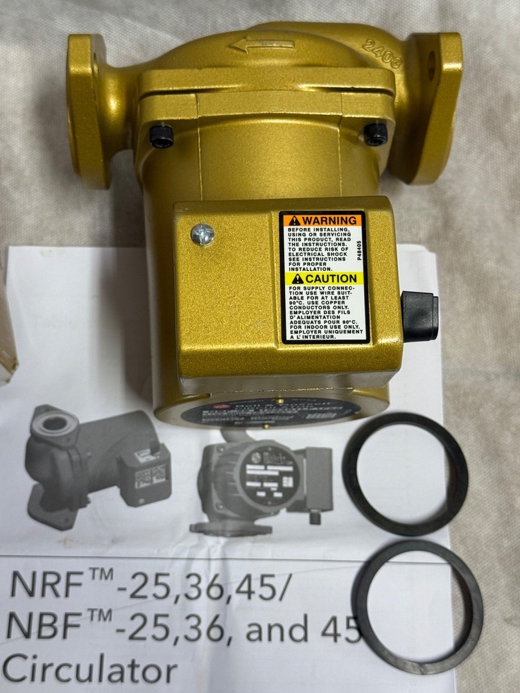 Bell & Gossett NBF-36 Bronze Circulator Pump 103401LF