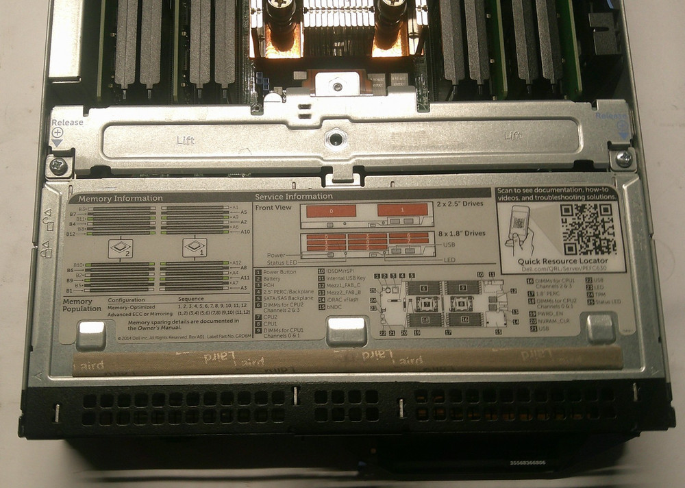 Dell PowerEdge FX2 Blade Server - E02B / 06WHM8