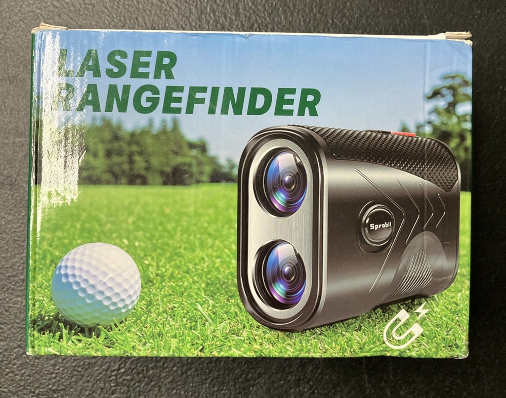 Sprobil Laser Rangefinder Scope with Slope and Protective Case, Multi-use, NIB