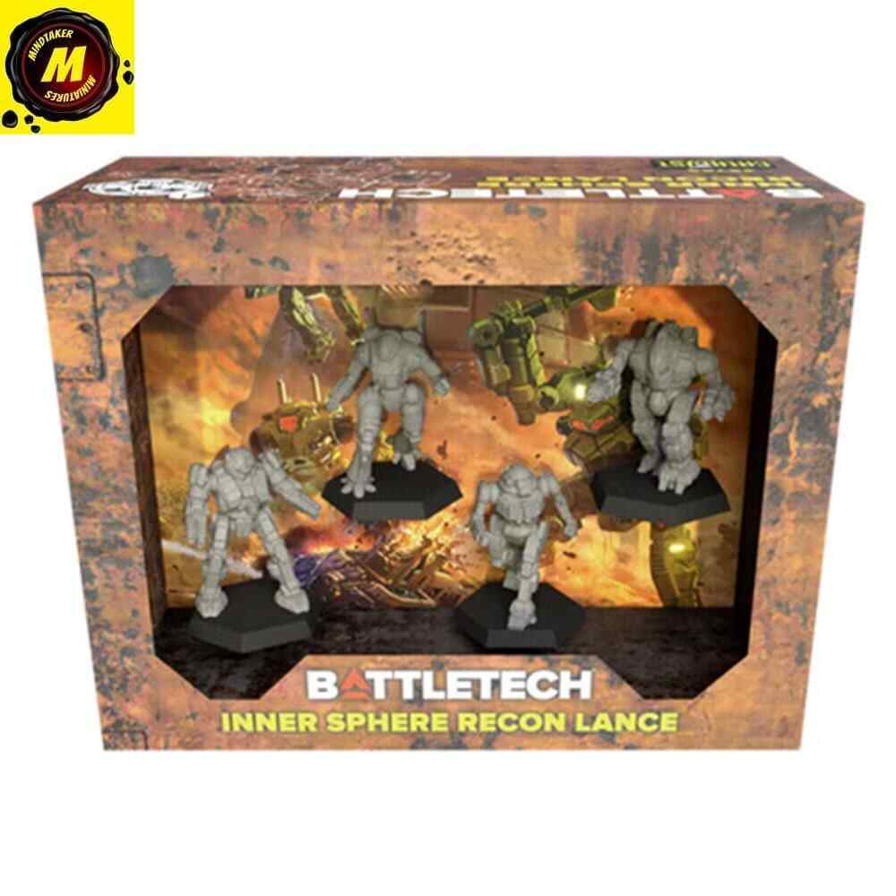 BattleTech: Mercenaries ForcePack - Inner Sphere Recon Lance - CAT 35751 - Ba...