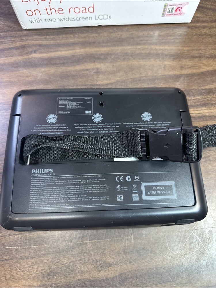 Philips PD9012M/37 9" LCD Portable DVD Player, Does Not Include Second Screen