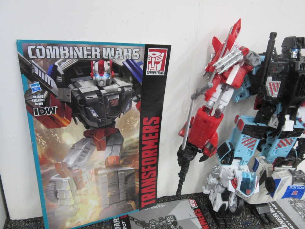 Combiner Wars Transformers Defensor Protectobot 2014 Generations upgrade kit etc