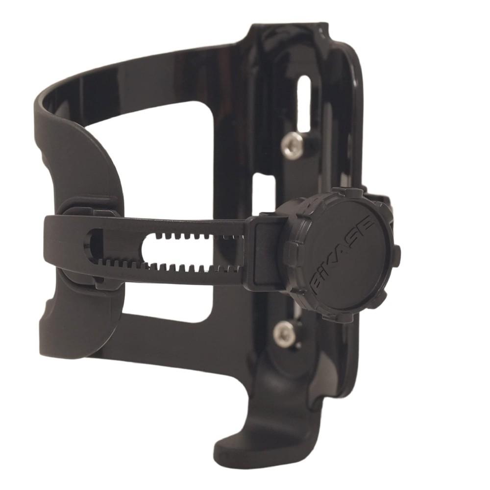 BiKASE Sidewinder ABC Adjustable Drink Holder - Side Loading, Black