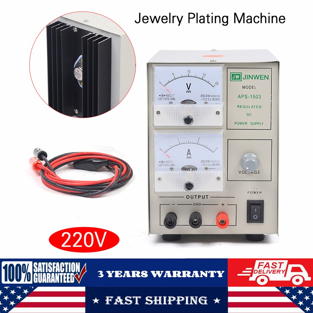 Plating Machine Gold Silver Electroplating kit Plater Jewelry Processing Tool