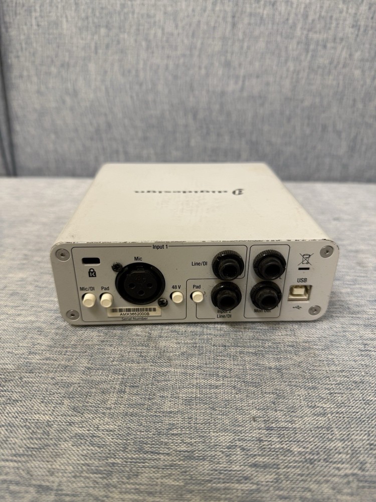 Digidesign Mbox 2 Mini, a compact USB audio interface