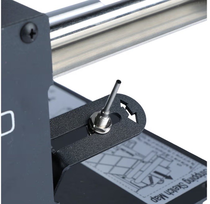 U.S. Solid Automatic Label Dispenser Machine - Clear Labels - Width 10-115MM