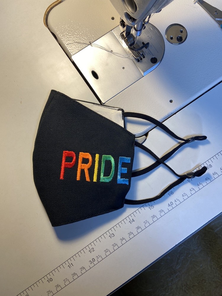 PRIDE Embroidery  COTTON FACE MASK