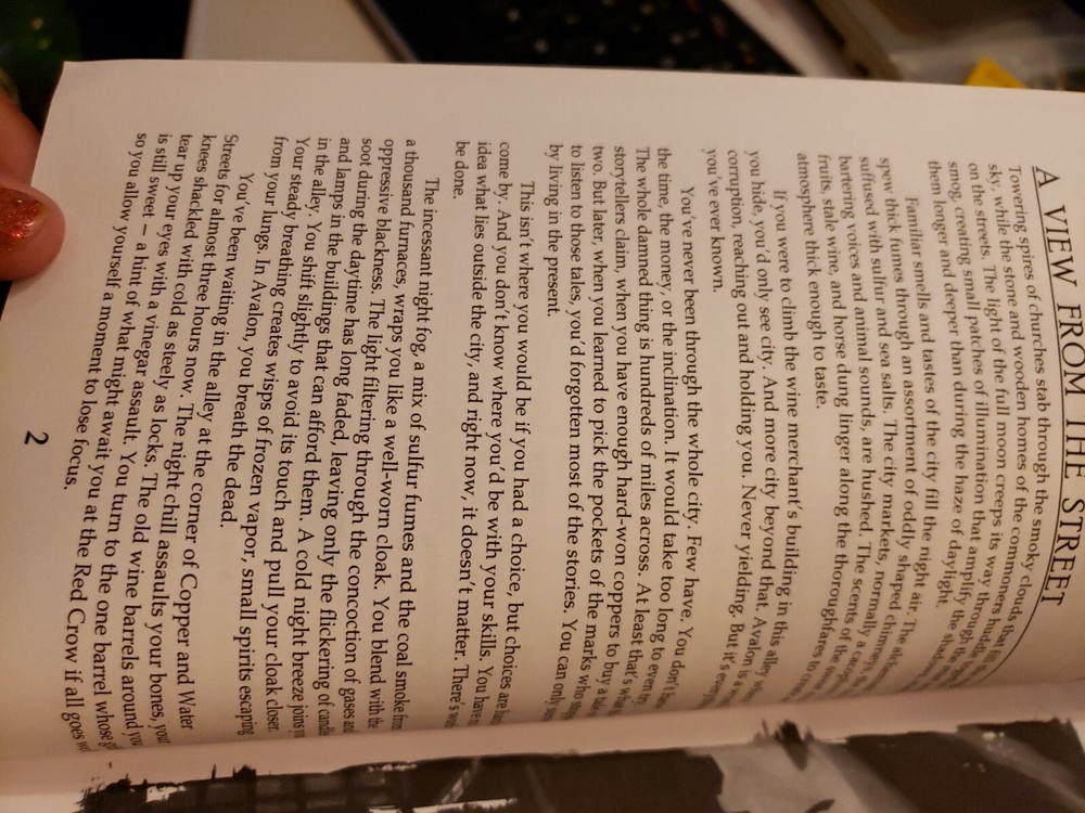 Streets Of Avalon 5e D&d Setting Book