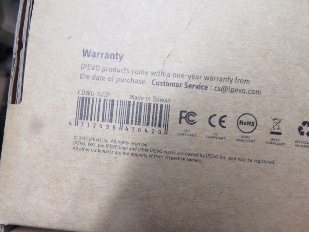 IPEVO IW2 Wireless Interactive Whiteboard System - Pen And Sensor Only