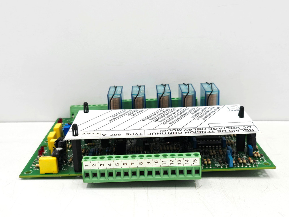 867 A DC VOLTAGE RELAY 867-02-01B