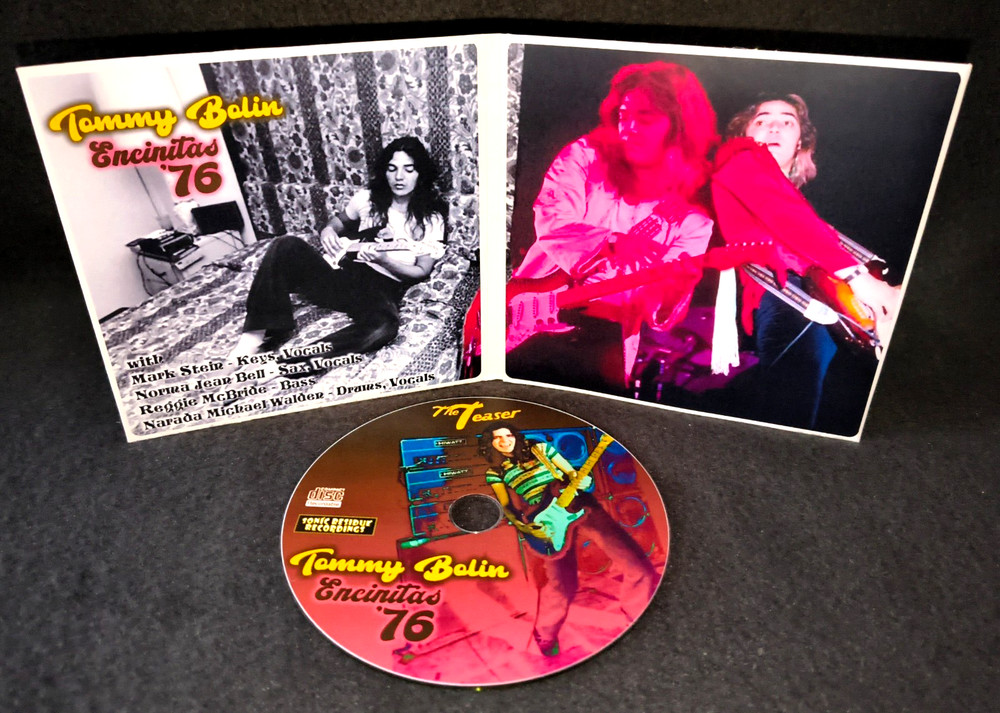 Tommy Bolin Encinitas 1976 Gate Fold CD Package NEW