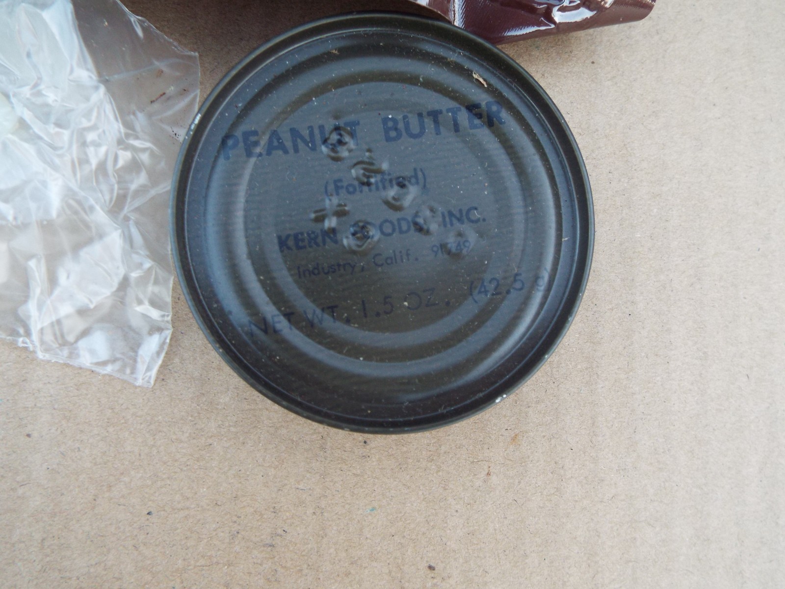 Vietnam War (MCI) Meal Combat Individual Ration Canned Food B-3 Unit Turkey Loaf