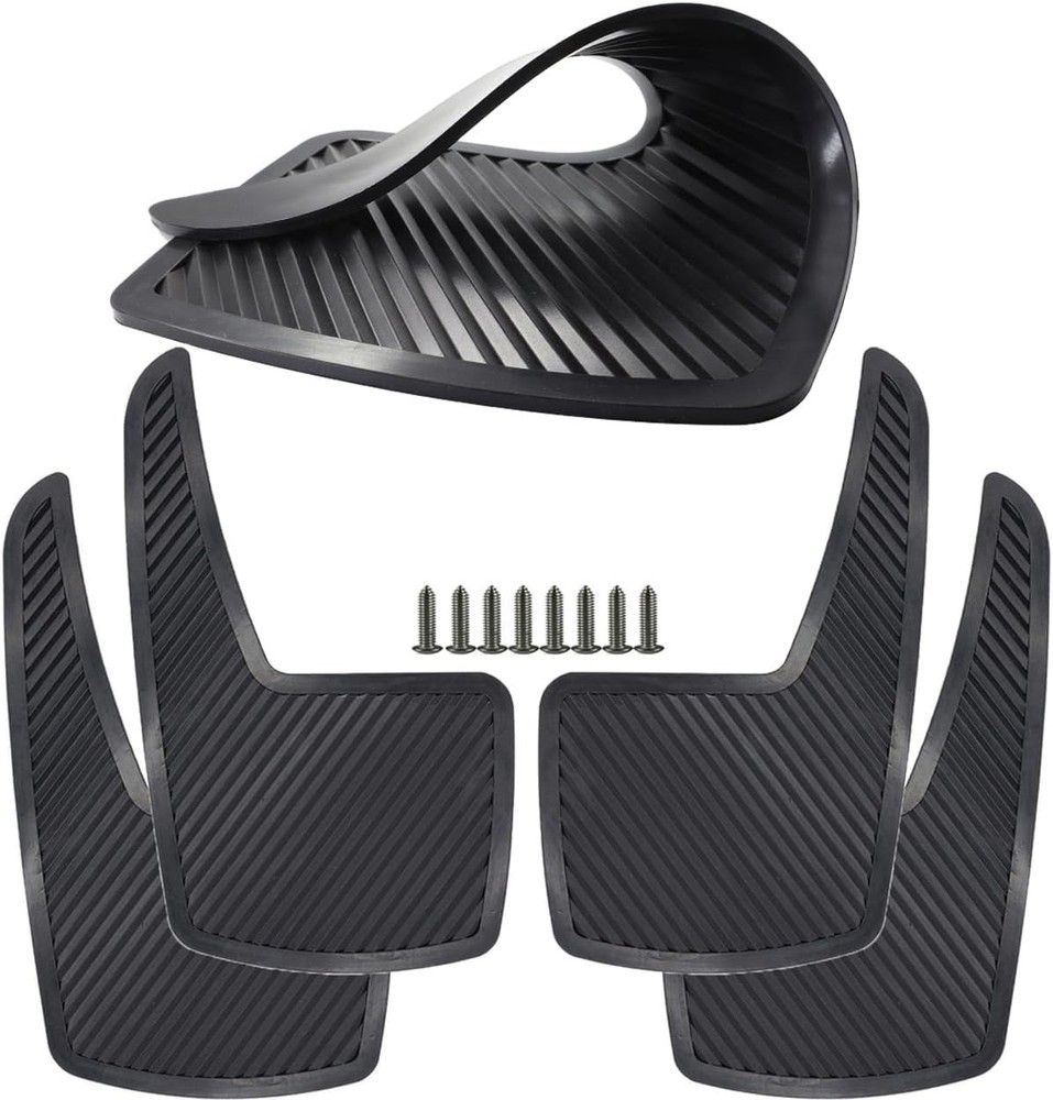 Car Mud Flaps, AUTOXBERT 4Pcs Universal Rubber Mudflaps Splash Guards Automotive