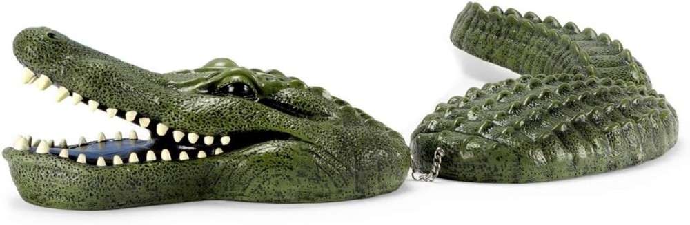 Floating Alligator Decoy, 34 inches, Green
