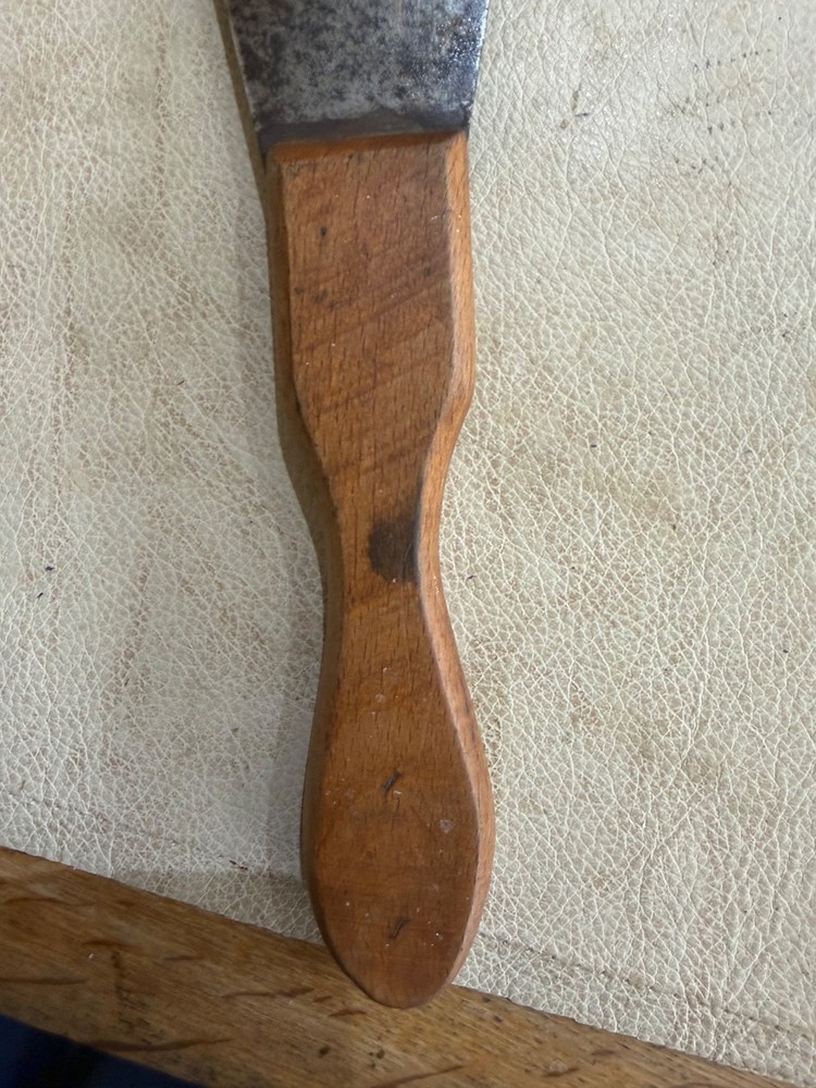 Vintage 4” Wooden Handled Decorators Scraper Tool