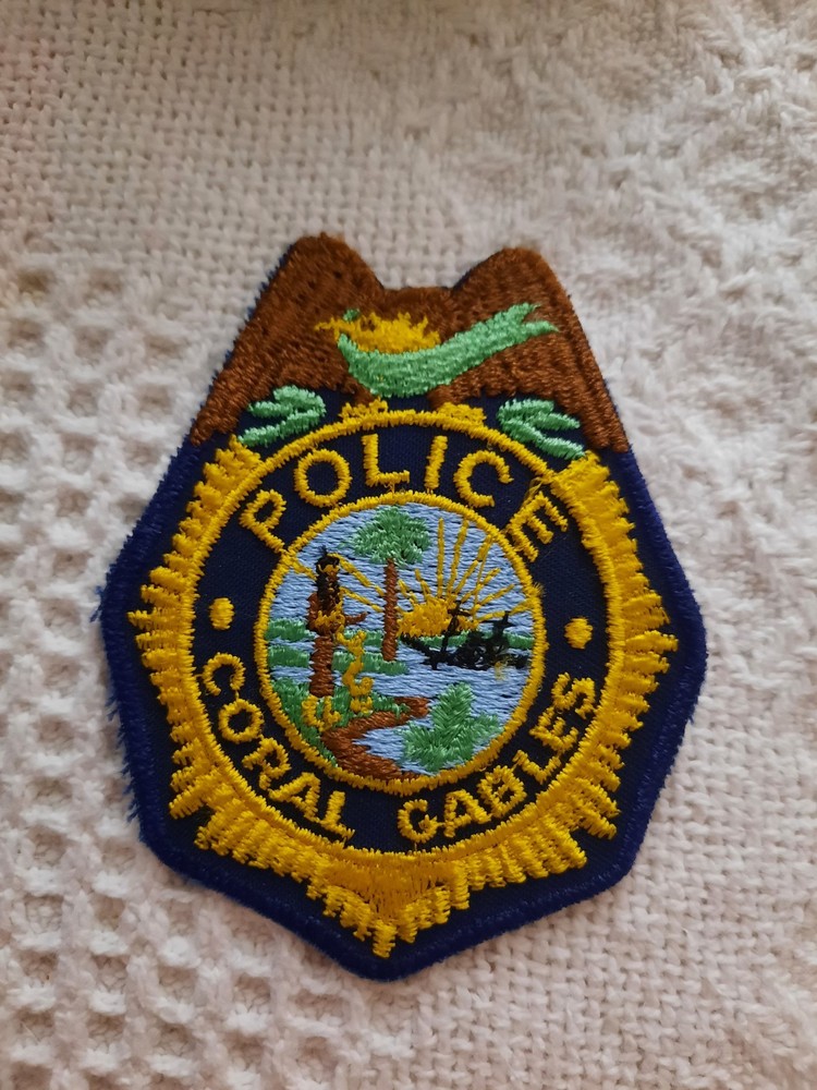 Coral Gables FL Police Patch