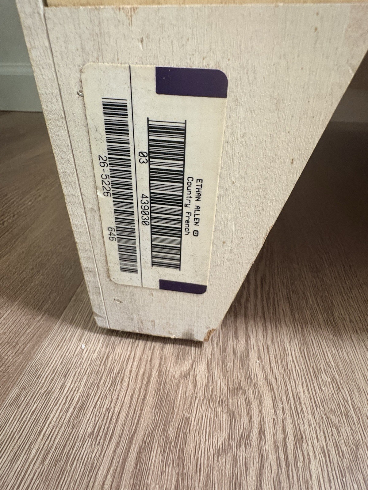 Ethan Allen Country French – Model 26‑5226, Finish 646 – Vintage Nightstand