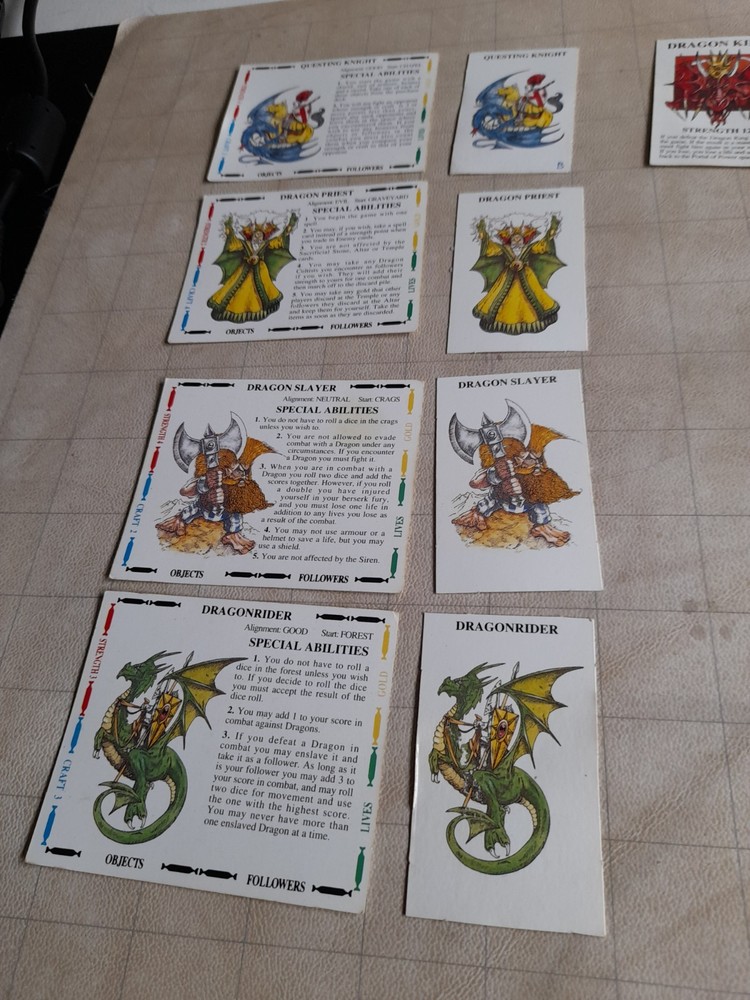 Games Workshop Talisman Dragons Expansion Pack Complete