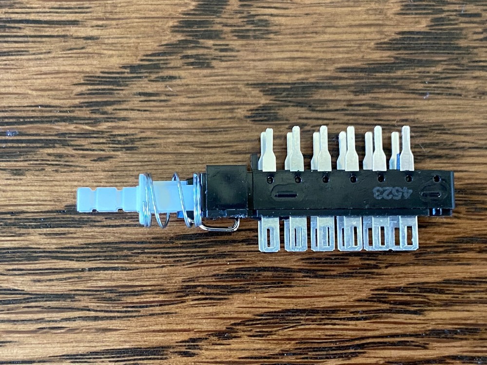 New 12-pin Replacement Switch for Marantz Receivers 4PDT Pushbutton