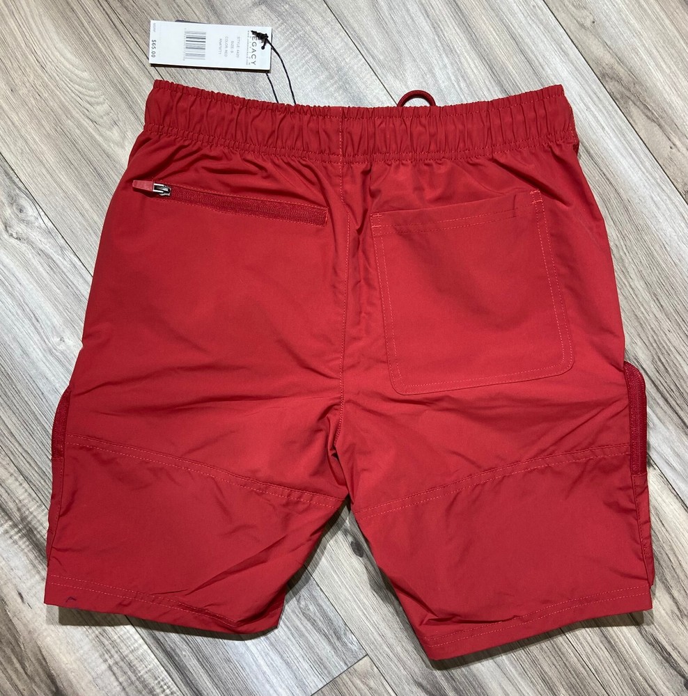 JORDAN CRAIG Retro Altitude Cargo Shorts (Red)