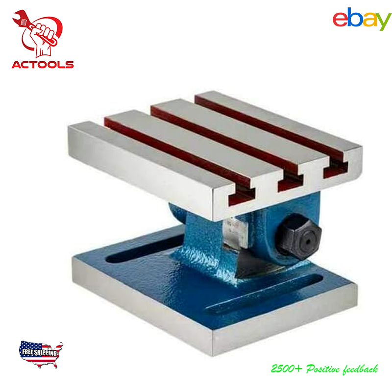 New Adjustable Swivel Angle Plate Manufactured From High Grade Casting 10" x 12"