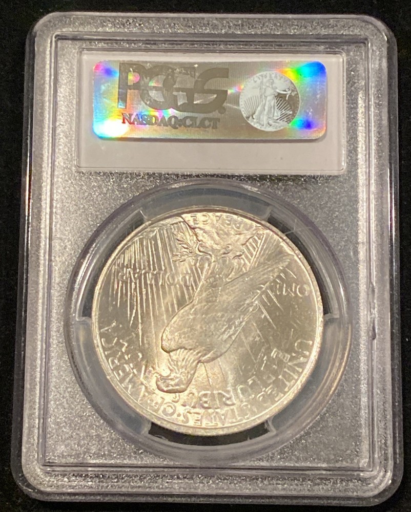 1922 Peace $1 Dollar PCGS MS63