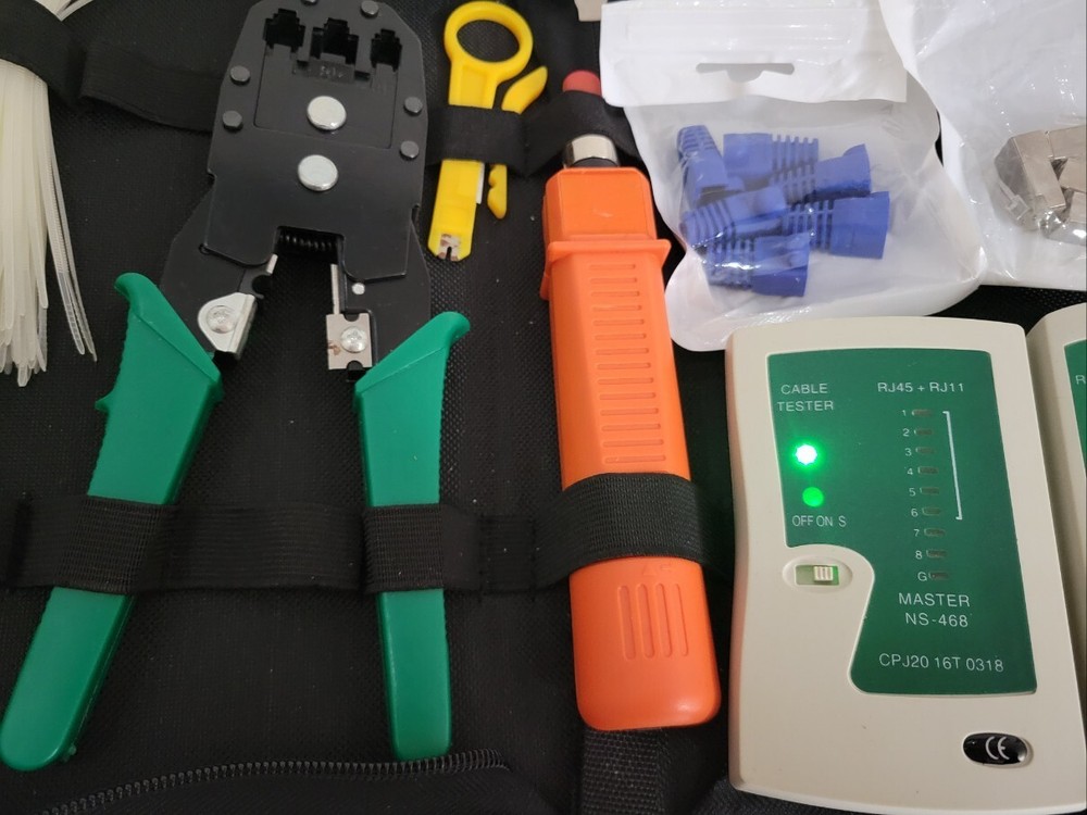 8 in 1 lan computer network tool kit cable crimper stripper