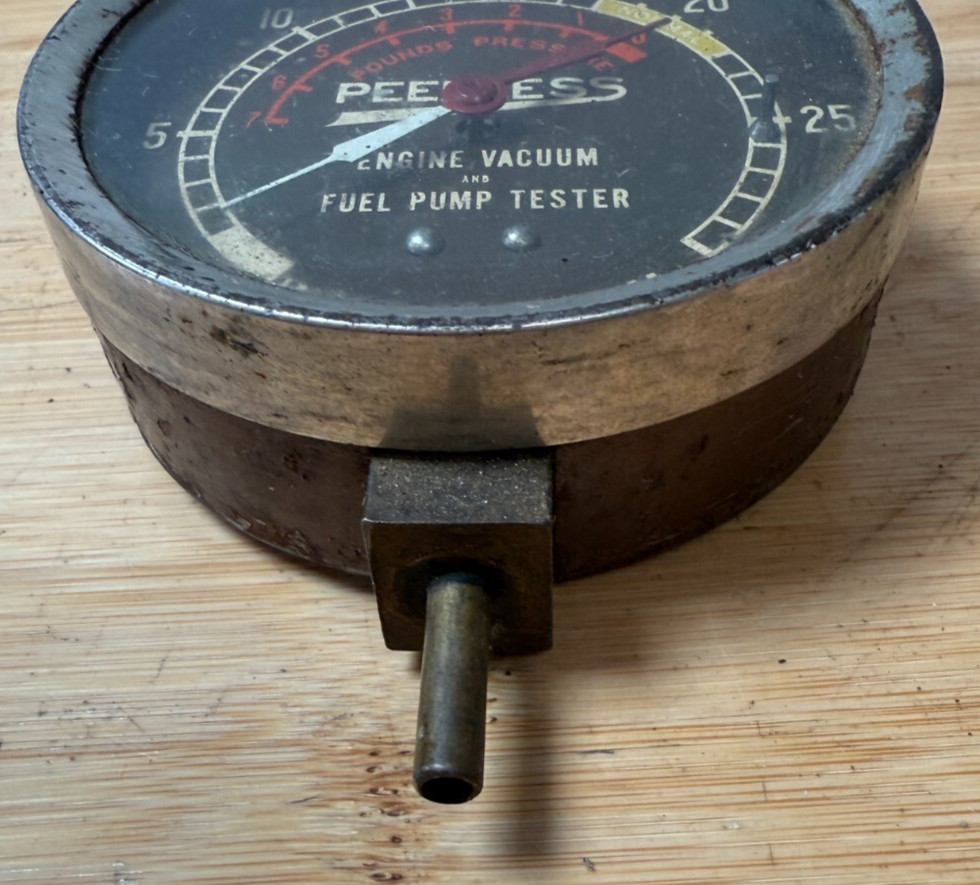 Peerless Engine Vacuum And Fuel Pump Tester