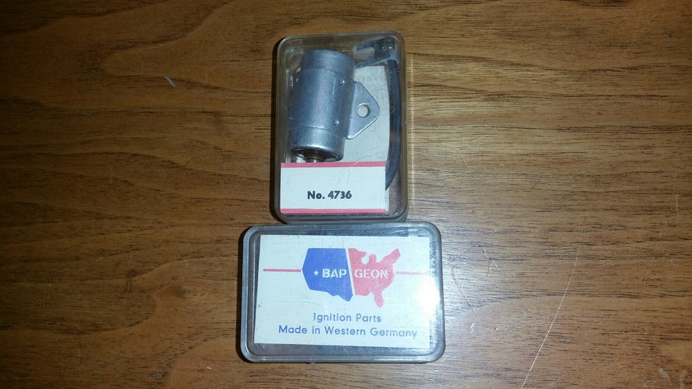 BAP GEON Ignition Condenser NOS No. 4736