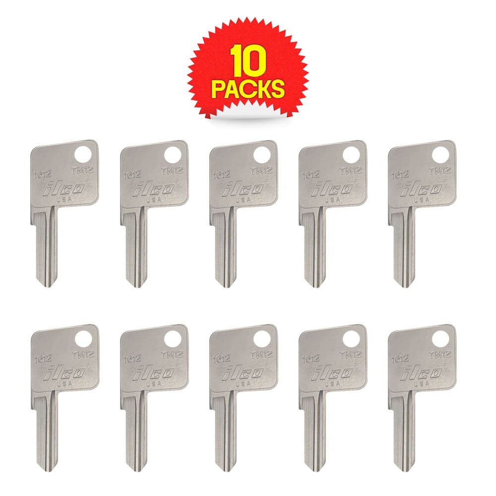 TM12 / 1612 Key Blank Nickel
