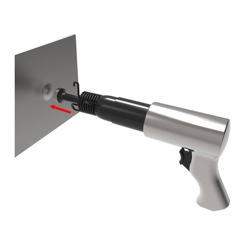 Pneumatic Bits Smoothing Pneumatic Rivets for Hammering