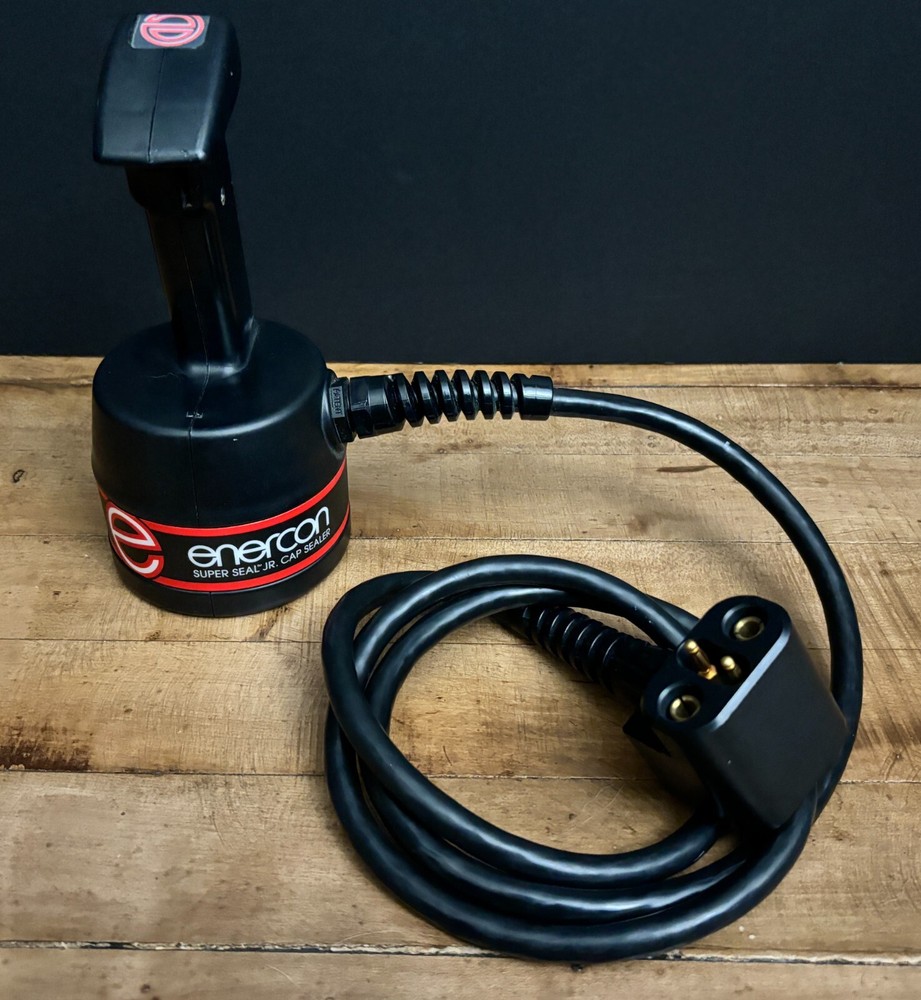 Enercon Super Seal Jr. Cap Sealer Hand Piece Controller (please read description
