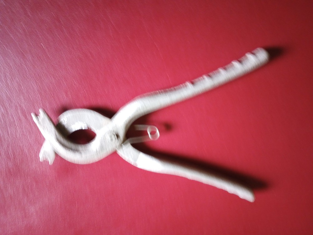 Vintage Aluminum Spring Clamp Tool