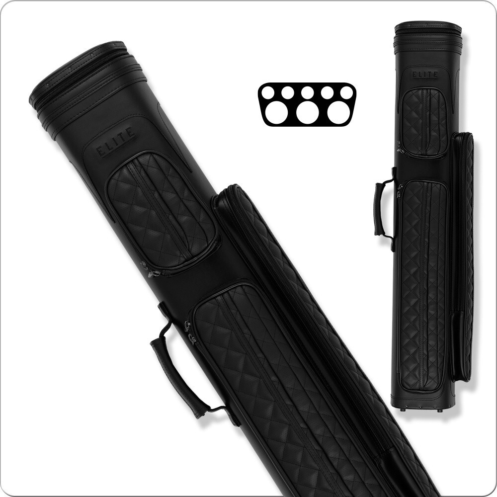 Elite Vintage ECV35 Pool Cue Case - Black