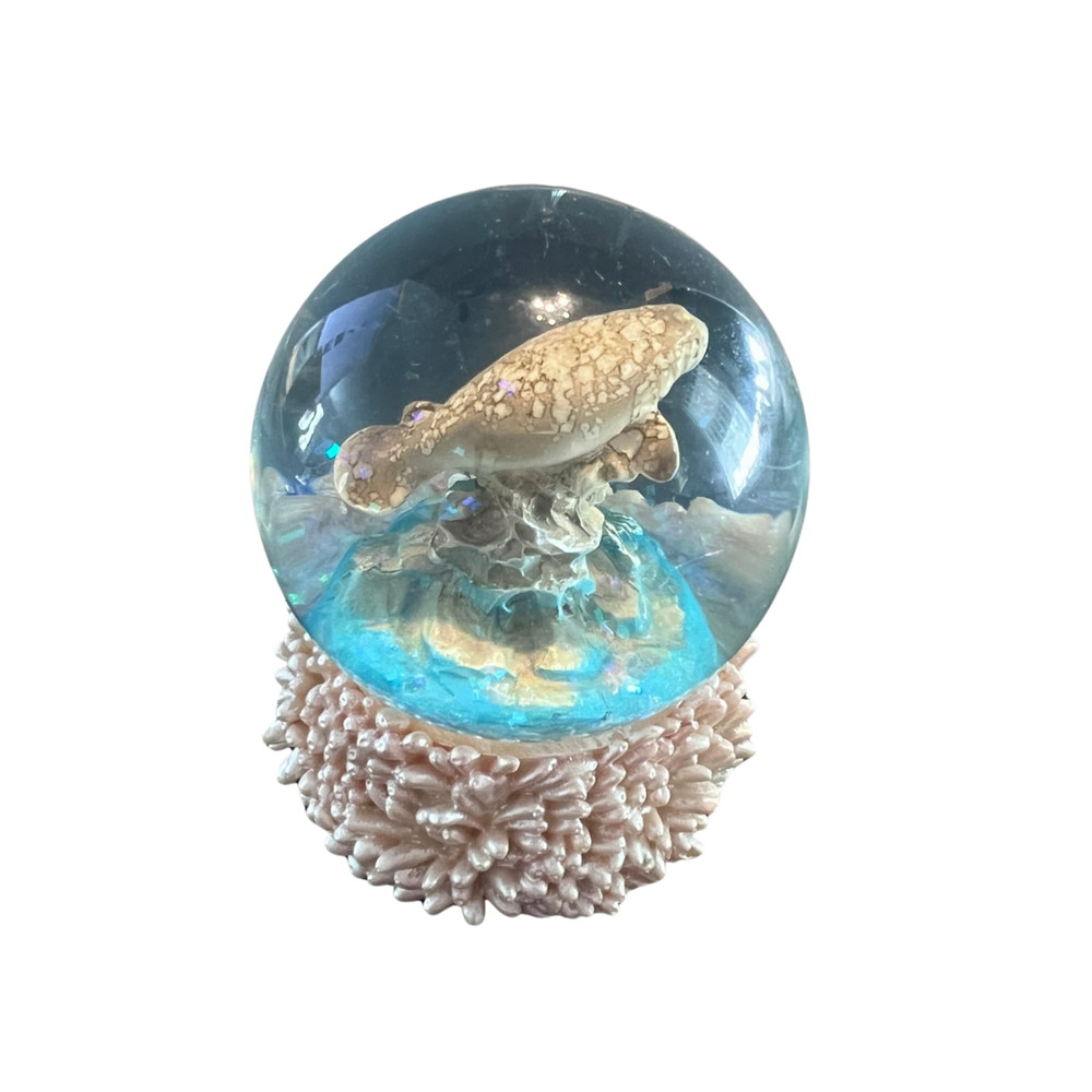 3" Tall Manatee Snow Globe