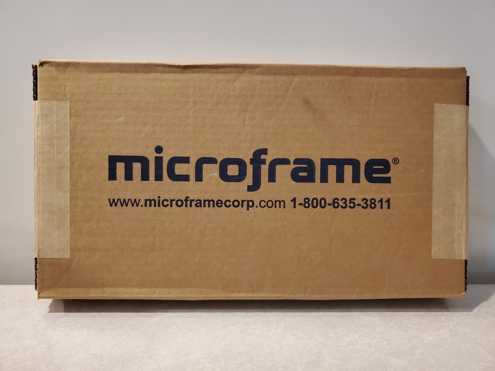 MICROFRAME D6340 4-Digit Jumbo 8" x 15.75" Countdown Timer Display~ PLEASE READ