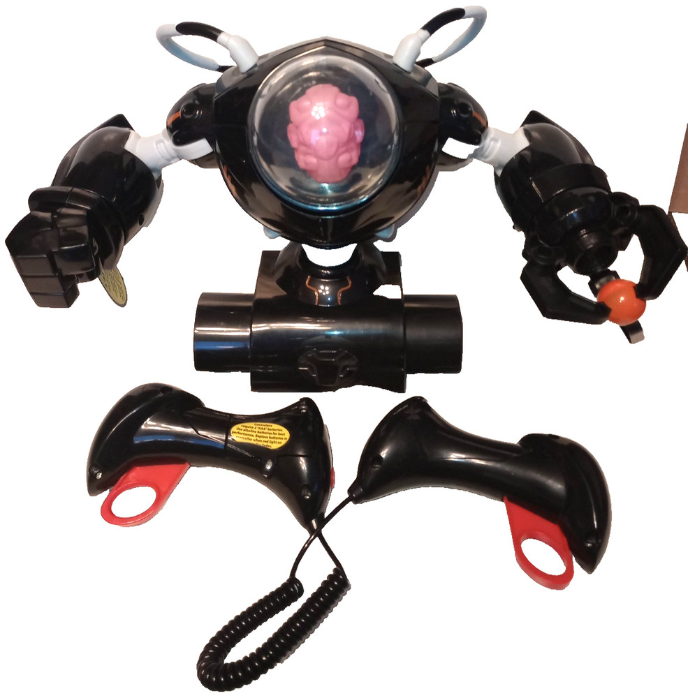 Cepia Big Robots Fighting 2 Robots Data Rate & Tenderizer W/ Controllers Tested