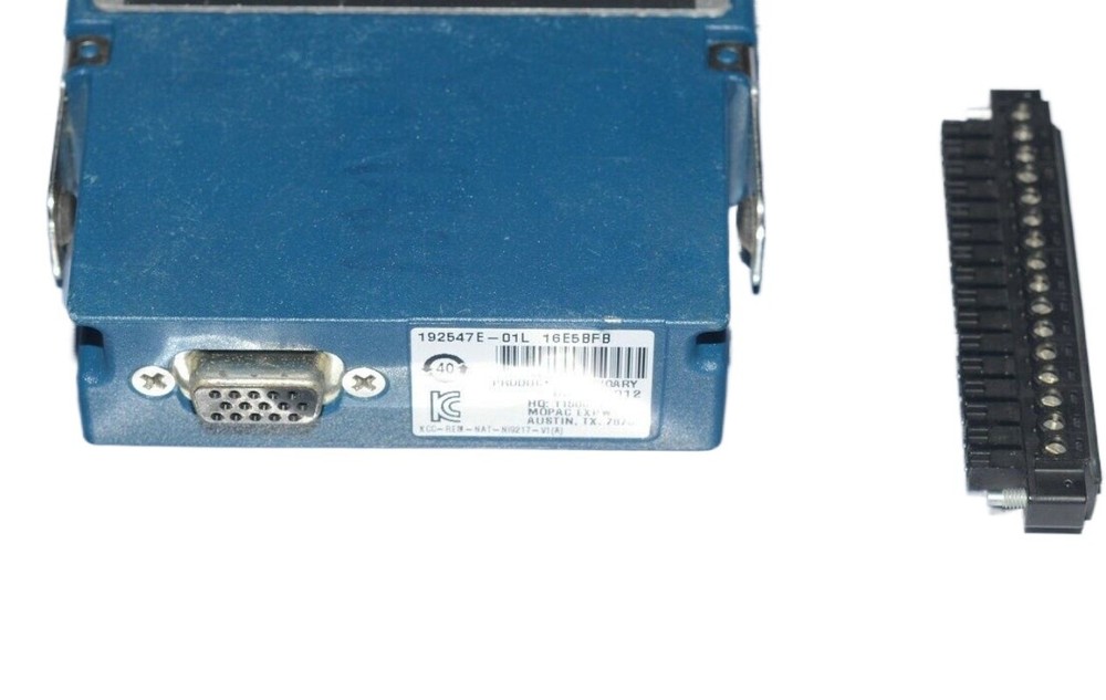 National Instruments NI 9217 cDAQ Temperature RTD Input Module 192547E-01L