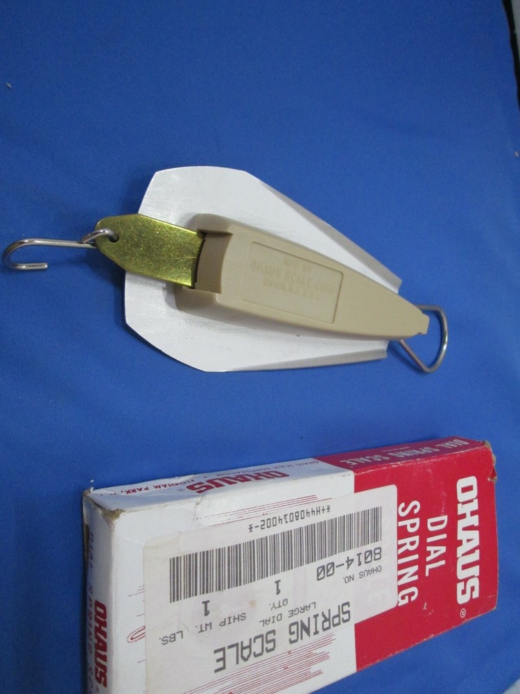 Ohaus 8014 Dial Spring Mechanical Scale, NOS